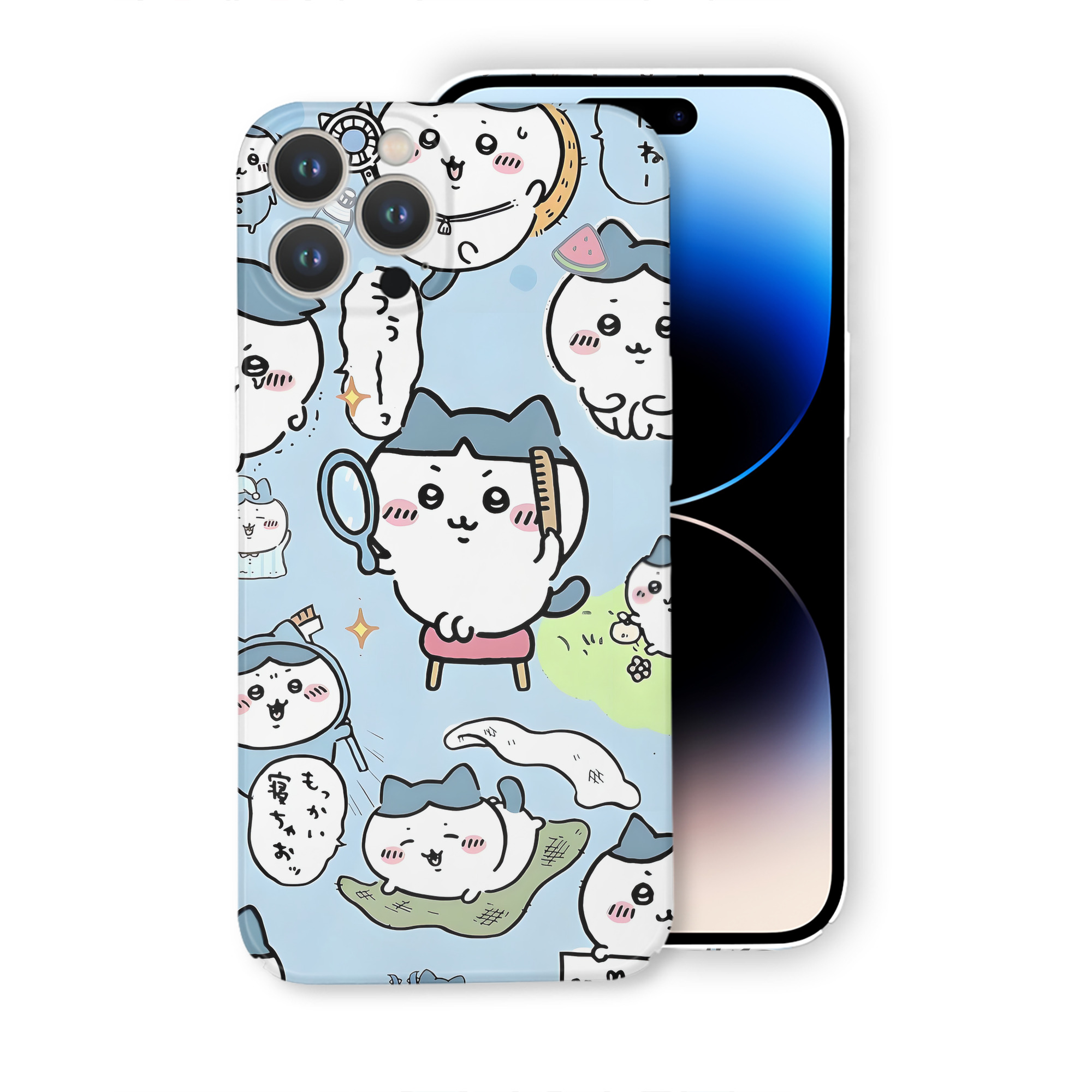 （画像用） ちいかわ Chii-kawa 【iPhone 14シリーズ対応】ハードケース
